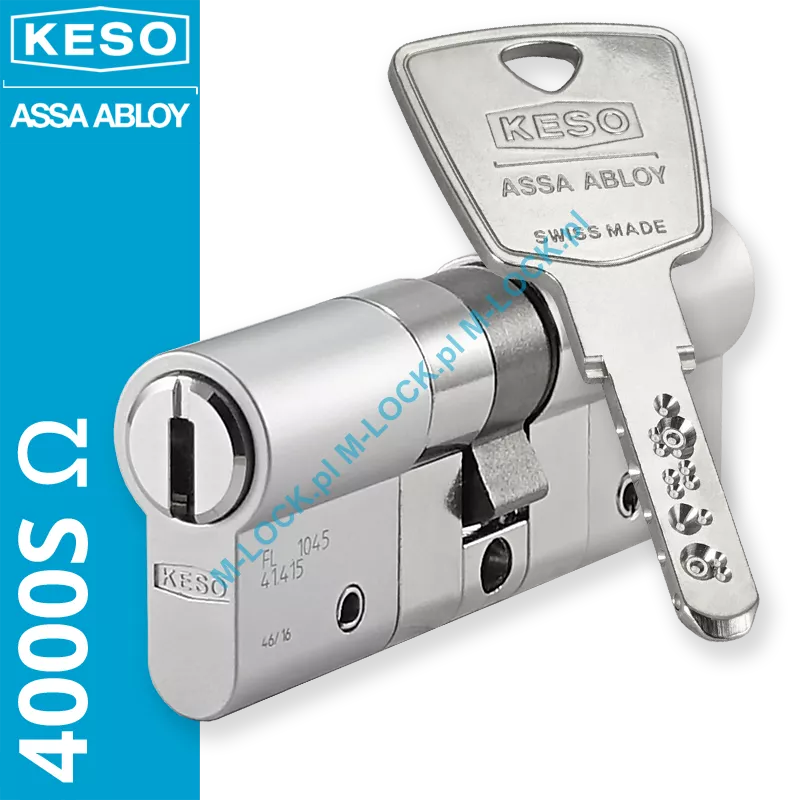KESO 4000S Omega 40/40NN (80 mm), wkładka patentowa