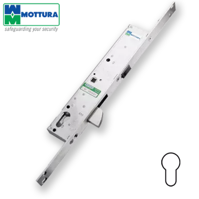 MOTTURA 47.110 zamek profilowy, klamkowy z ryglem semaforowym
