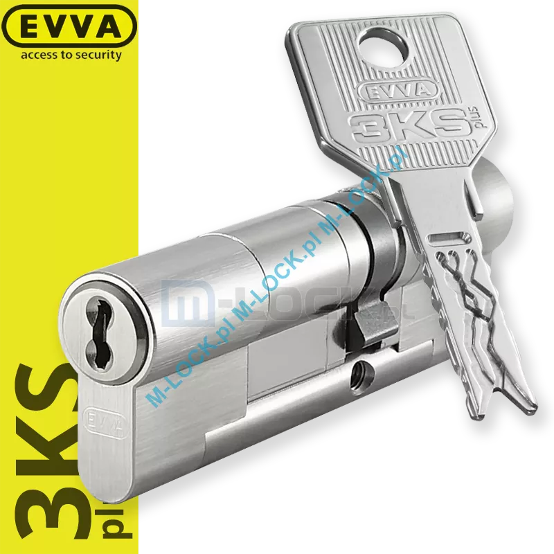 EVVA 3KSplus 36/56NN (92 mm), wkładka patentowa