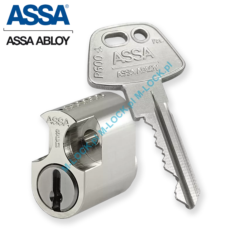 ASSA P603N, cylinder owalny (skandynawski), wewnętrzny