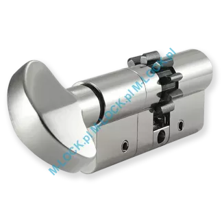 KESO 10RS Omega 30/40G2ZN (70 mm), wkładka patentowa z pokrętłem - 3