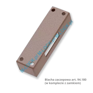 MOTTURA 34.350 zamek na klucz typu POMPA - 2