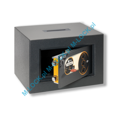 MOTTURA 11.C132N CASH sejf wrzutowy wolnostojący z zamkiem kluczowym i mechanizmem szyfrowym (16 l)
