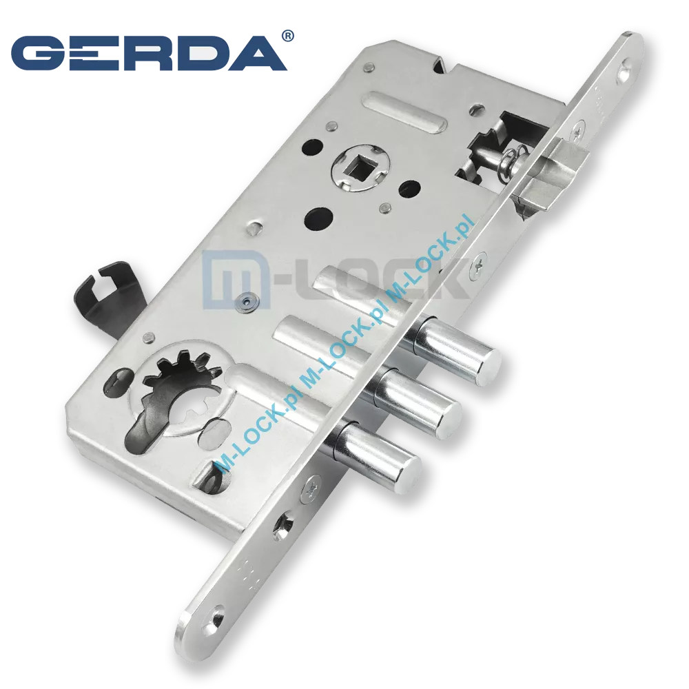 GERDA ZW-2000 ZM12, zamek główny-wpuszczany