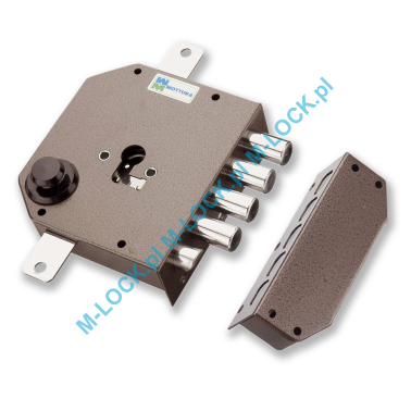 MOTTURA 38.630 zamek rozporowy na wkładkę patentową z zatrzaskiem