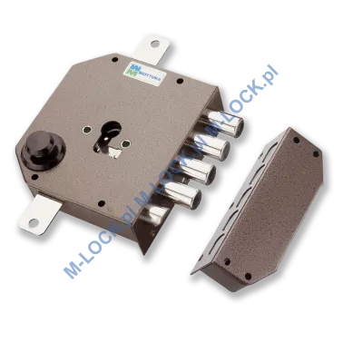 MOTTURA 38.630 zamek rozporowy na wkładkę patentową z zatrzaskiem