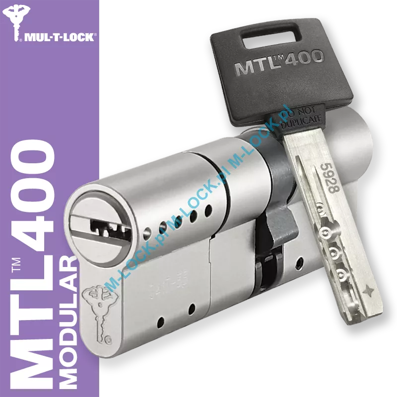 MUL-T-LOCK MTL 400 Modular / Classic PRO 31/45NN (76 mm), wkładka patentowa