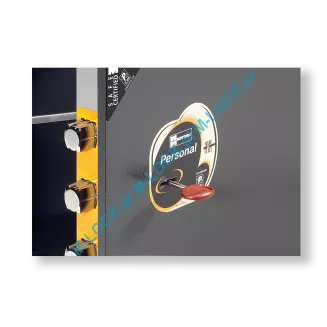 MOTTURA 11.1320 PERSONAL sejf ścienny z zamkiem kluczowym (22 l) - 4