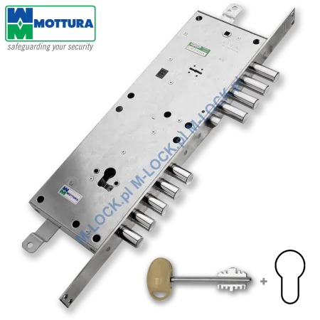 MOTTURA 54.786 zamek centralny-rozporowy, dwusystemowy (niezależny)
