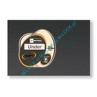 MOTTURA 11.1131 UNDER sejf podłogowy z zamkiem kluczowym (18 l) - 3