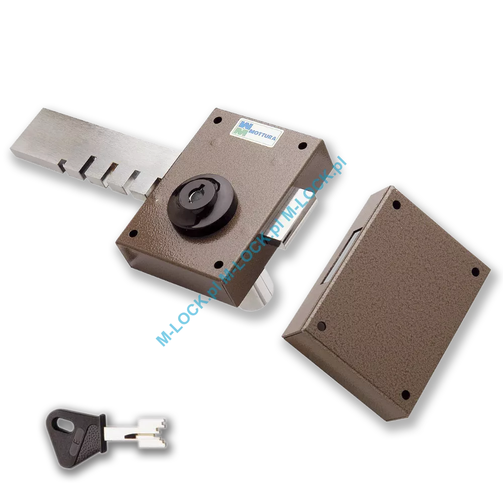 MOTTURA 34.352 zamek z ryglem wydłużonym