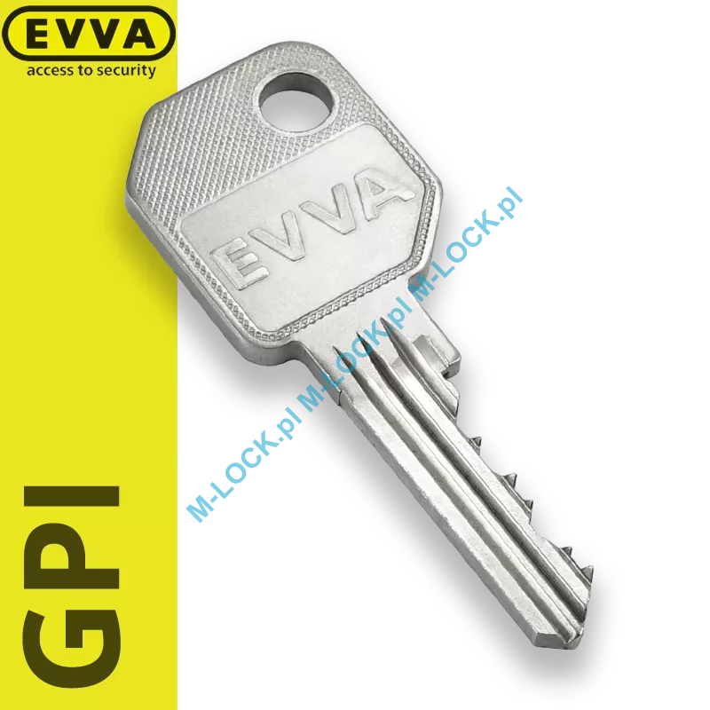 EVVA GPI dorobienie klucza do karty