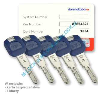 SECUREMME 7550XCS / DormaKaba PENTA CROSS, kłódka hartowana - 2