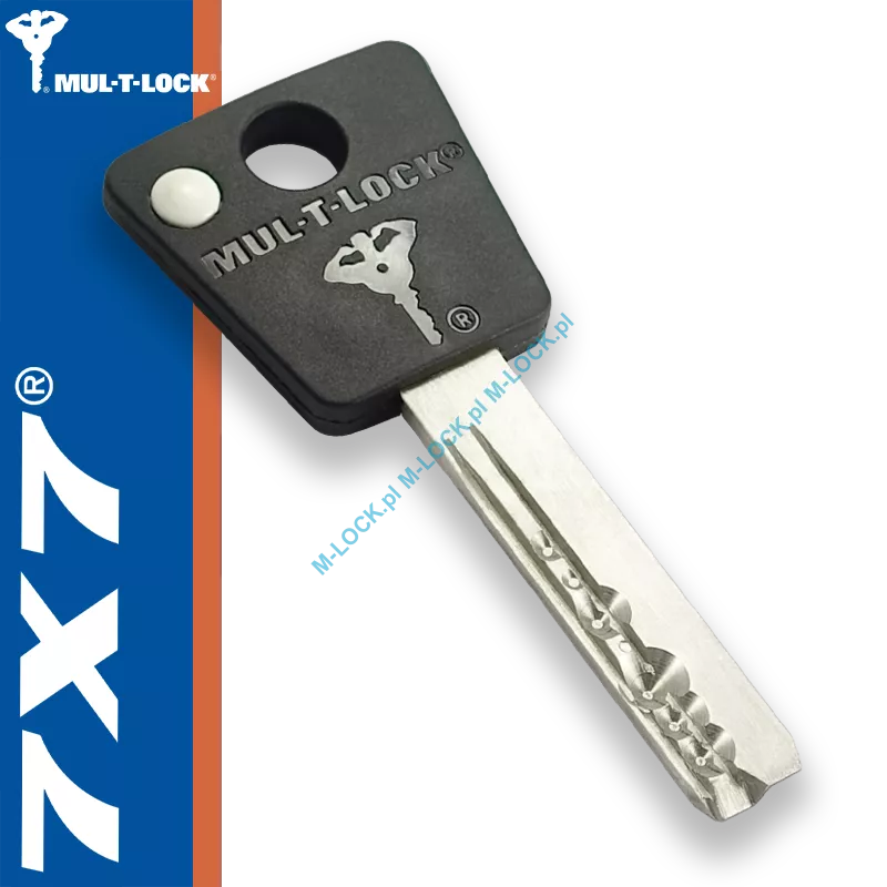 MUL-T-LOCK 7X7 dorobienie klucza do karty (profil 076)