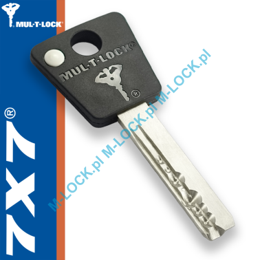 MUL-T-LOCK 7X7 dorobienie klucza do karty (profil 076)