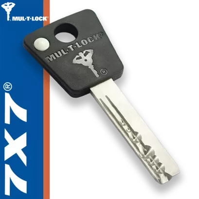 MUL-T-LOCK 7X7 dorobienie klucza do karty (profil 076)
