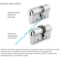 KESO 4000S Omega 30/40ZN (70 mm), wkładka patentowa do drzwi WITEX Super-Lock - 4