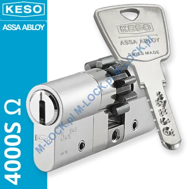 KESO 4000S Omega 30/40ZN (70 mm), wkładka patentowa do drzwi WITEX Super-Lock