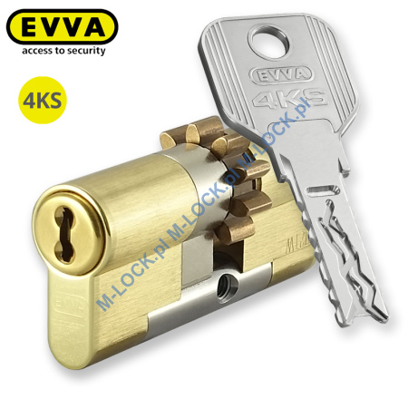 EVVA 4KS 31/41ZM (72 mm), wkładka patentowa do drzwi WITEX Super-Lock