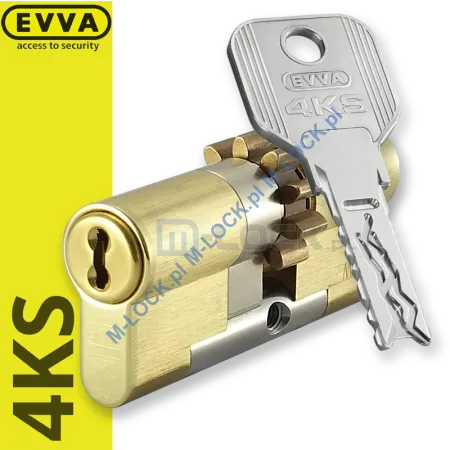 EVVA 4KS 31/41ZM (72 mm), wkładka patentowa do drzwi WITEX Super-Lock