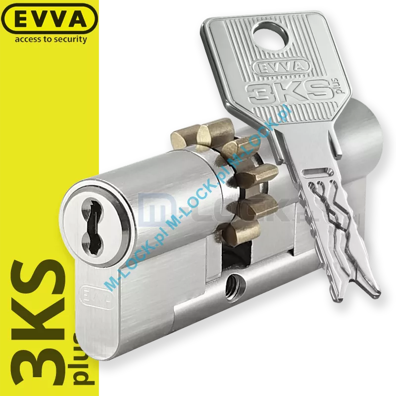 EVVA 3KSplus 36/46ZN (82 mm), wkładka patentowa