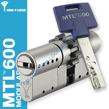 MUL-T-LOCK MTL 600 Modular / Interactive+ 33/43ZN (76 mm), wkładka patentowa