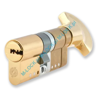 SECUREMME EVOK1 - wkładka patentowa, modularna, kolor: mosiądz (konfigurator) - 4