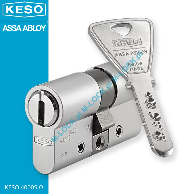 KESO 4000S Omega A.505 30/30NN (60 mm), wkładka patentowa