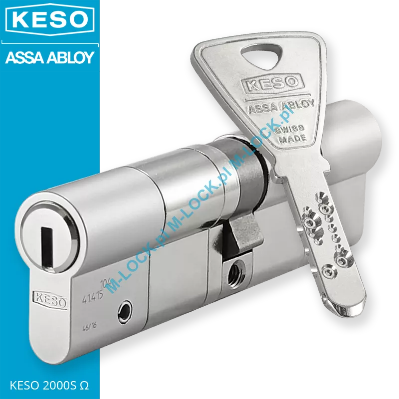 KESO 2000S Omega 50/55NN (105 mm), wkładka patentowa