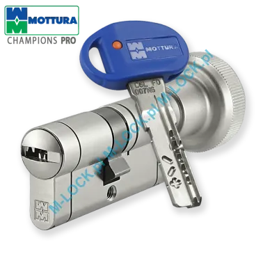MOTTURA Champions PRO 31/36G2NN (67 mm), wkładka patentowa z pokrętłem