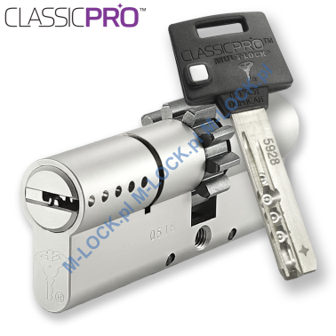MUL-T-LOCK ClassicPRO 33/48ZN (81 mm), wkładka patentowa do drzwi WITEX Super-Lock