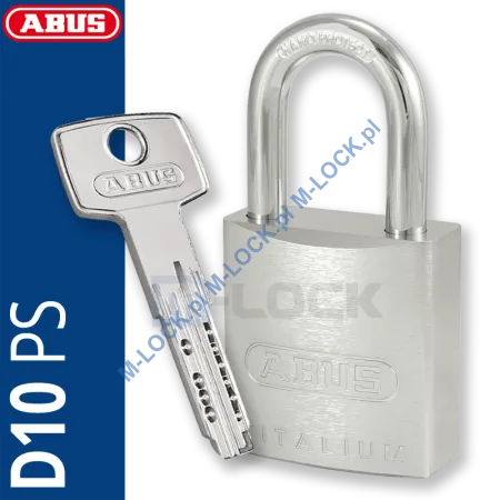 ABUS-86TI-55 TITALIUM / kłódka z wkładką ABUS D10PS