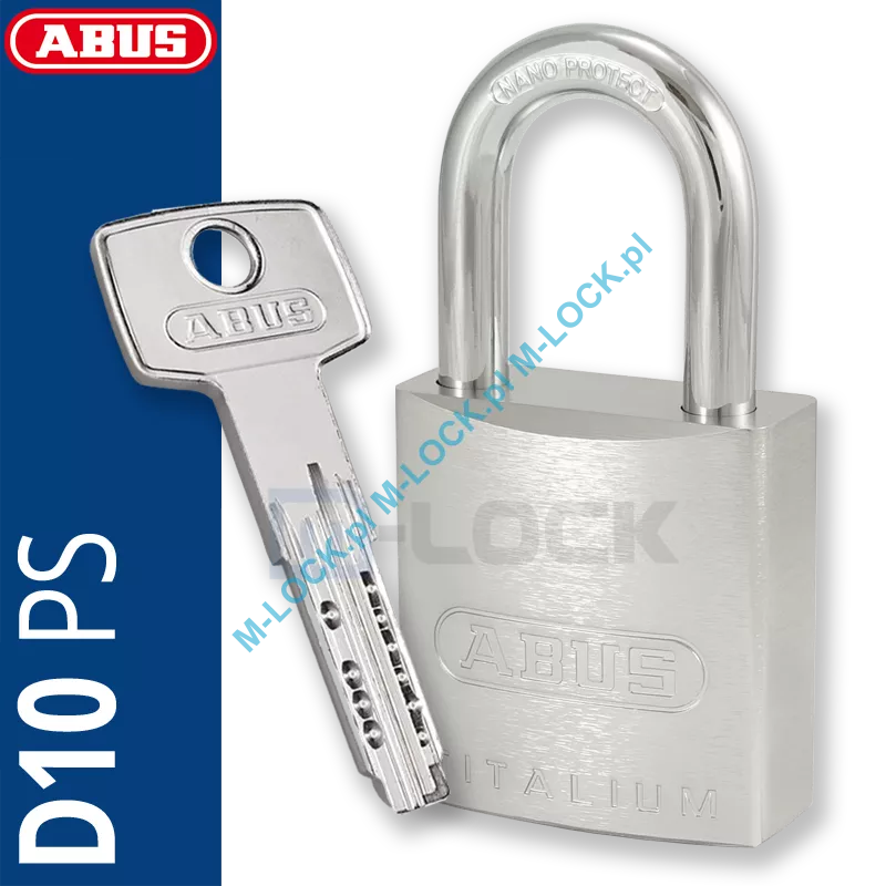 ABUS-86TI-55 TITALIUM / kłódka z wkładką ABUS D10PS