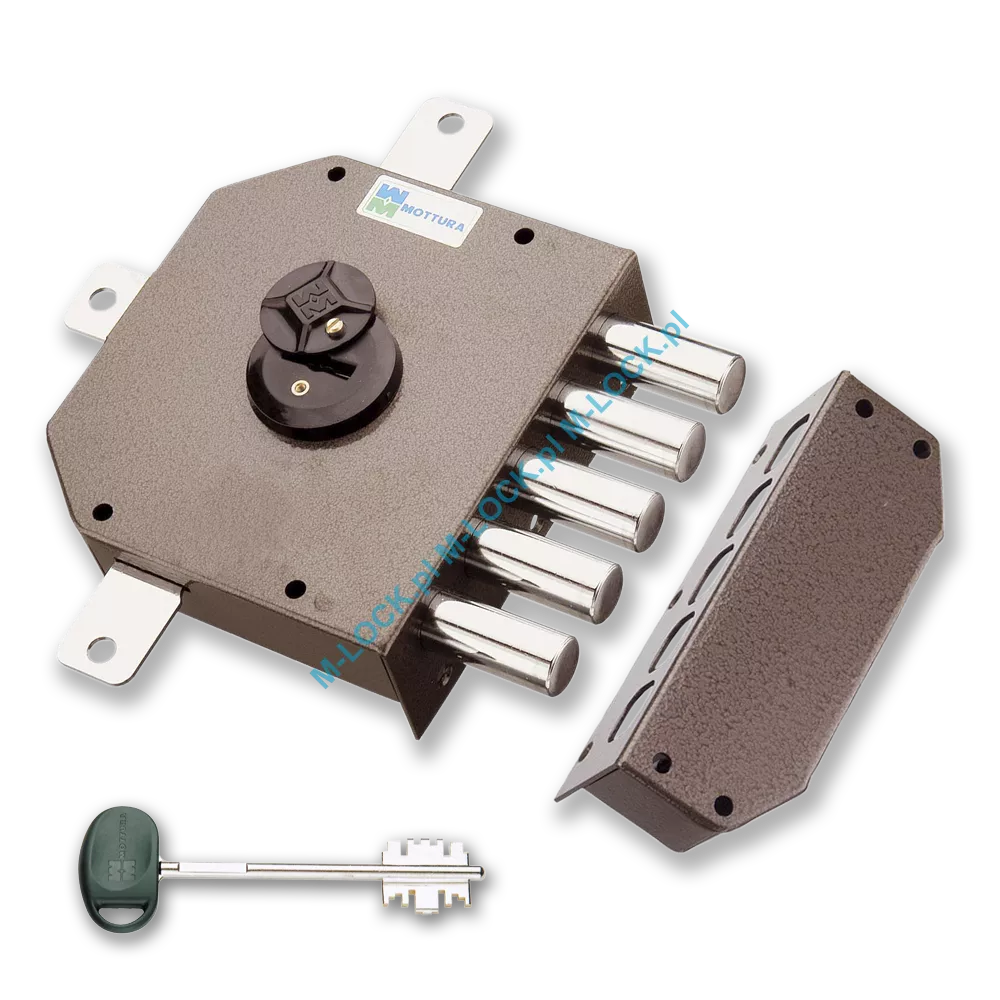 MOTTURA 20.540 zamek rozporowy na klucz dwupiórowy