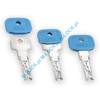 EVVA 4KS - kolorowe nakładki na klucze typu HALS - 2