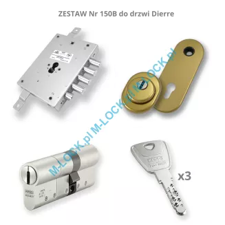 ZESTAW Nr 150B do drzwi Dierre - KESO 8000S (montaż Warszawa) - 3