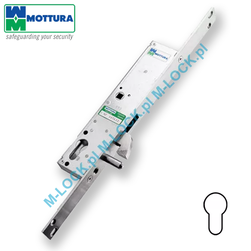MOTTURA 47.300 zamek profilowy do drzwi przesuwnych