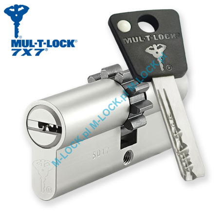 MUL-T-LOCK 7X7 30/40ZN (70 mm), wkładka patentowa