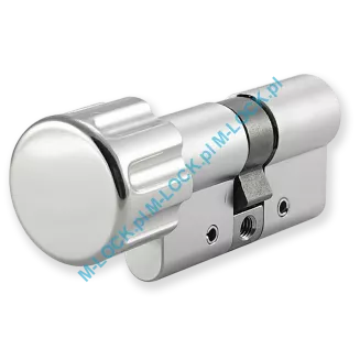 KESO 4000S Omega A.505 30/30G1NN (60 mm), wkładka patentowa z gałką - 3