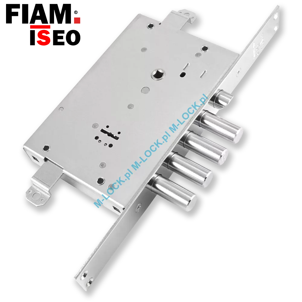 ISEO - FIAM 648.28N, zamek centralny-rozporowy na klucz dwupiórowy