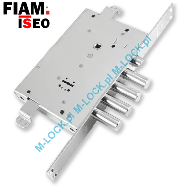 ISEO - FIAM 648.28N, zamek centralny-rozporowy na klucz dwupiórowy