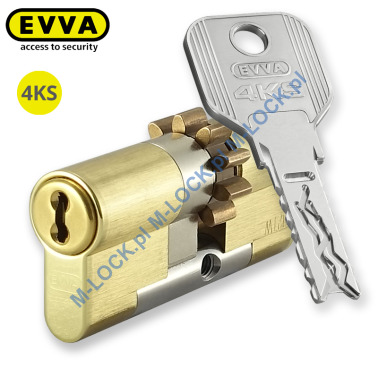EVVA 4KS 31/41ZM (72 mm), wkładka patentowa