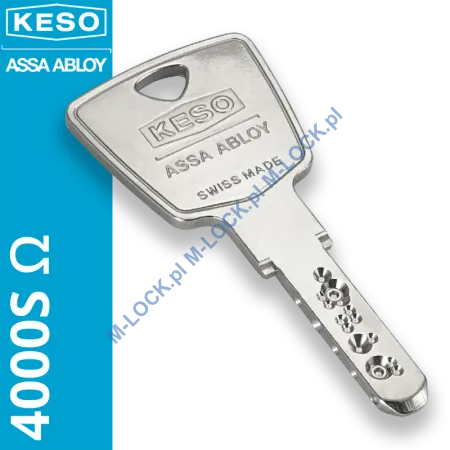 KESO 4000S Omega (A.506), dorobienie klucza do karty