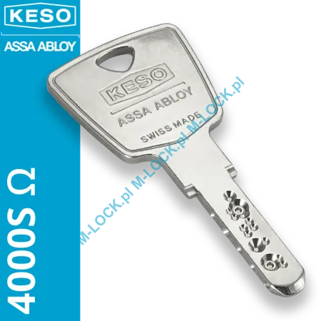 KESO 4000S Omega (A.506), dorobienie klucza do karty