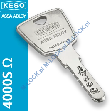 KESO 4000S Omega (A.506), dorobienie klucza do karty
