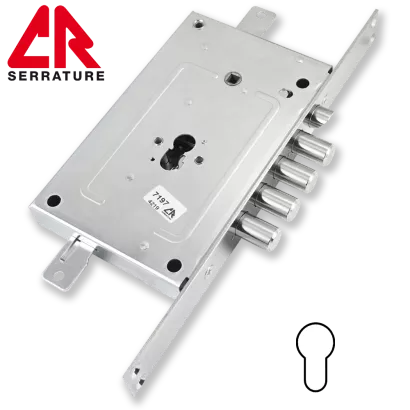 CR Serrature 2650PE.28N/72 zamek centralny-rozporowy