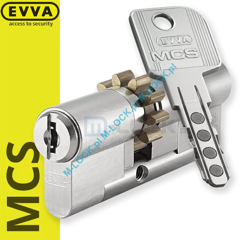 EVVA MCS 36/46ZN (82 mm), wkładka patentowa