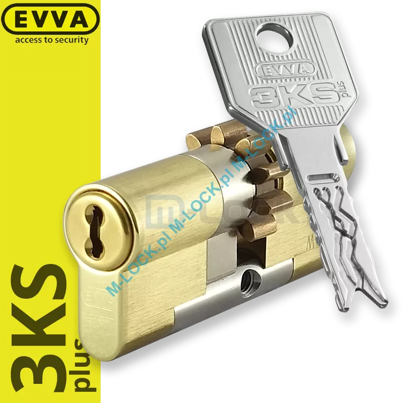 EVVA 3KSplus 31/41ZM (72 mm), wkładka patentowa