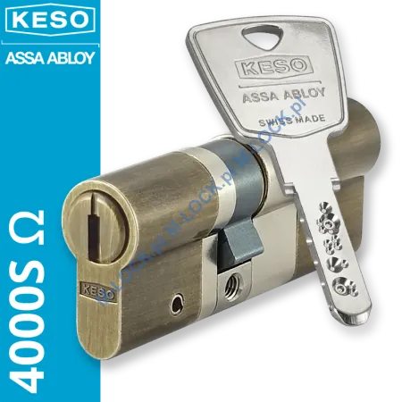 KESO 4000S Omega 35/45NOG (80 mm), wkładka patentowa