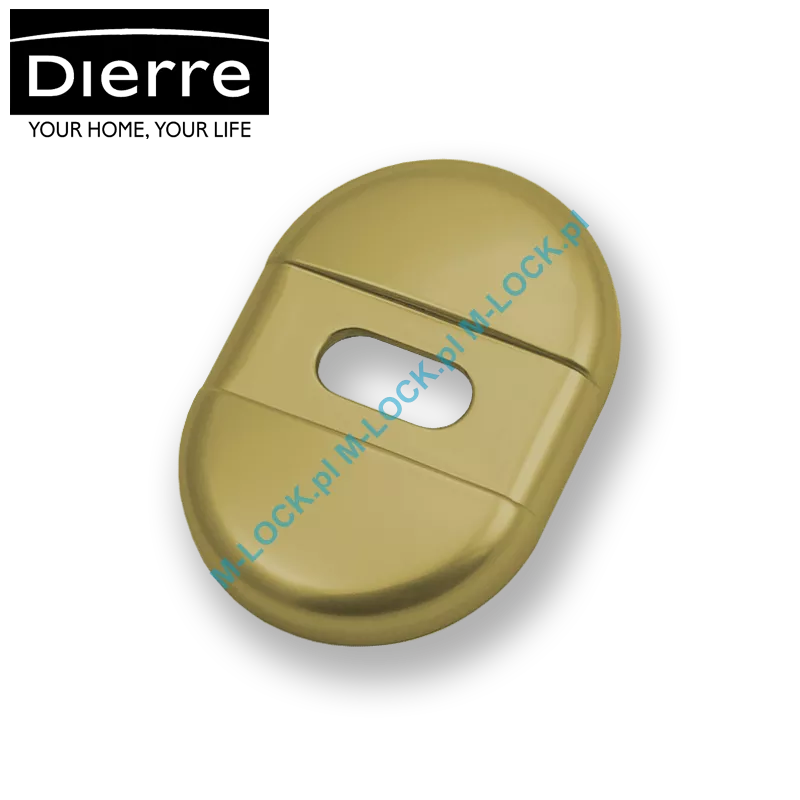 Dierre GIUGIARO, rozeta mechanizmu sztywnego łańcucha, (brąz anodowany)